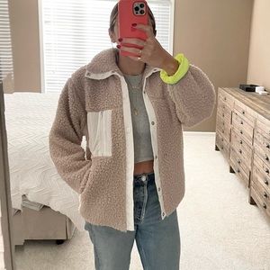 Sherpa Button Down Jacket - Ascot & Hart